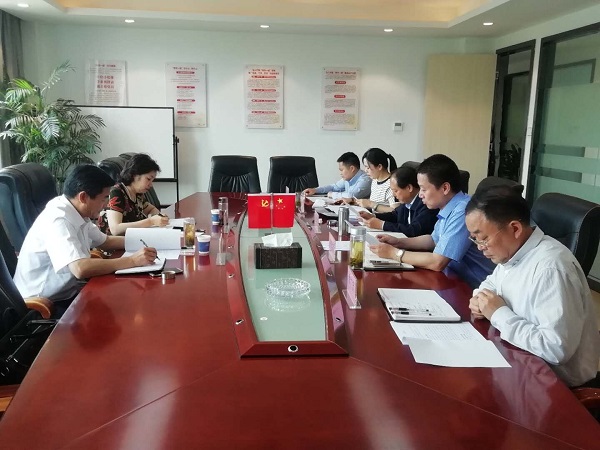 夏萍、、、程保银调研指导徽盐地产六安项目